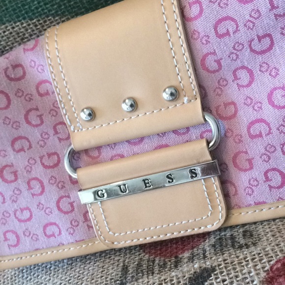 lavender guess purse